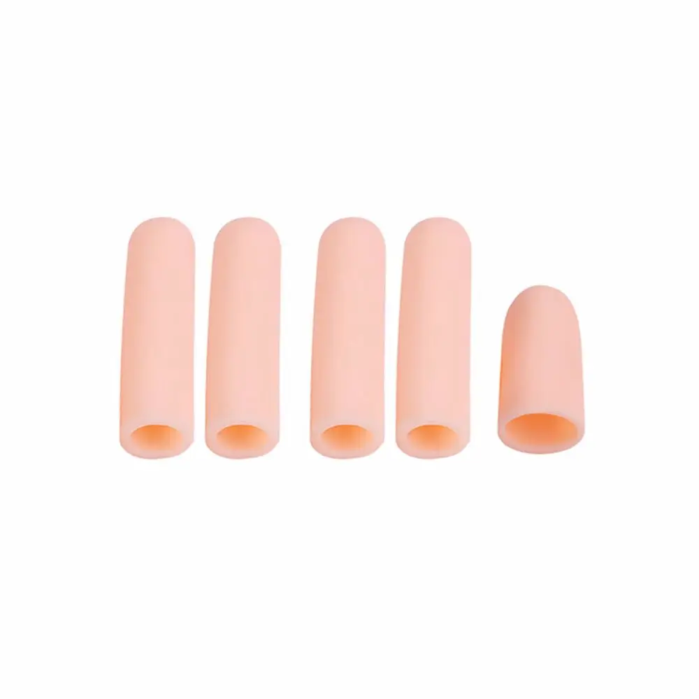 

Care Tool 5pcs Callus Remover Silicone Pain Relief Finger Protector Silicone Toe Separator Bunion Corrector Finger Separator