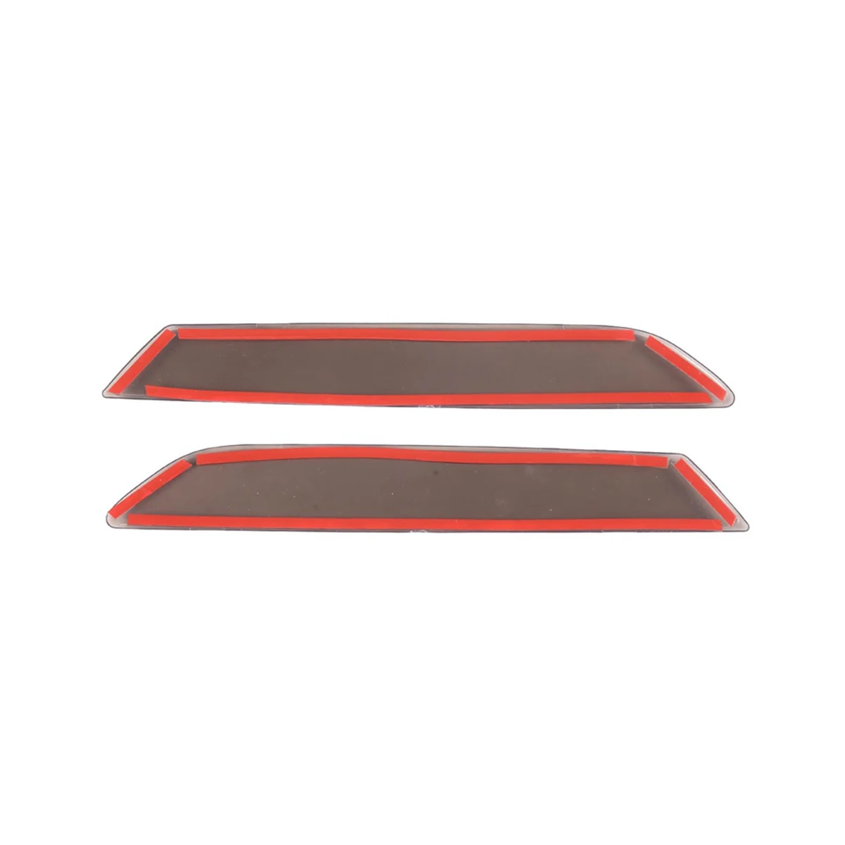 For 5 Series G30 G31 2018-2022 Car Rear Taillight Fog Light Lamp Cover Trim Sticker Accessories , Smoke