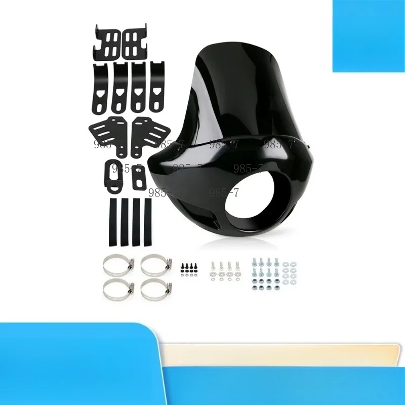 Headlight Hood Protective Pig Head Cover, Modified Accessories Fit for 883 1200