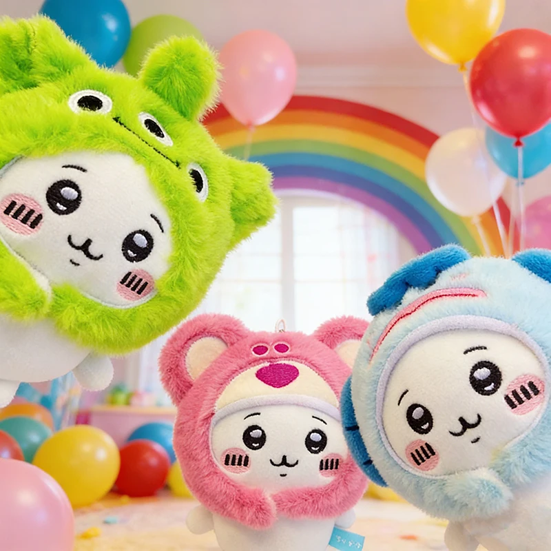 

Японские милые плюшевые куклы: маленькие кролики, котята, хомяки. Серия плюшевых подвесок. Плюшевые куклы с милым дизайном в виде наушников.