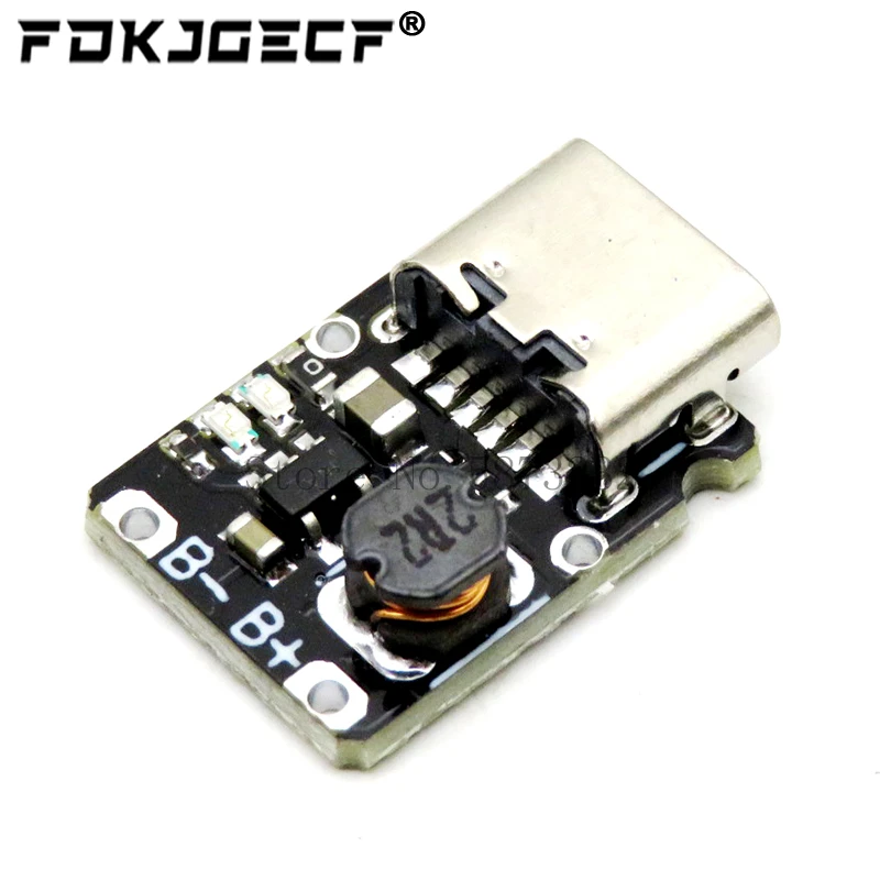 Type-C USB TP4057 1A Lithium Battery Charging Protection Board Module Polymer Battery Over TP4056 With Temperature Protection