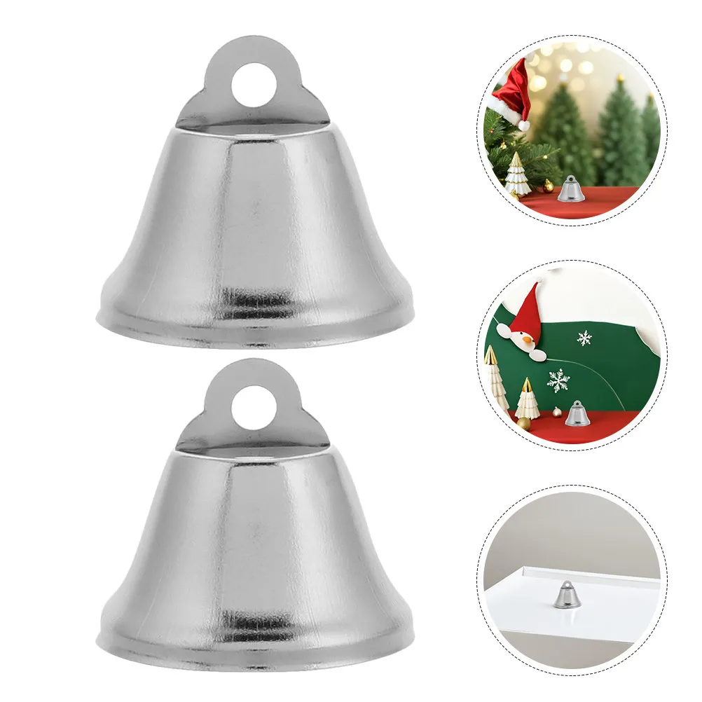 30Pcs Easy Install Mini Metal Bells for Crafting Christmas Decor DIY Wind Chimes Tree Ornaments Wreath Bell Pendants Home
