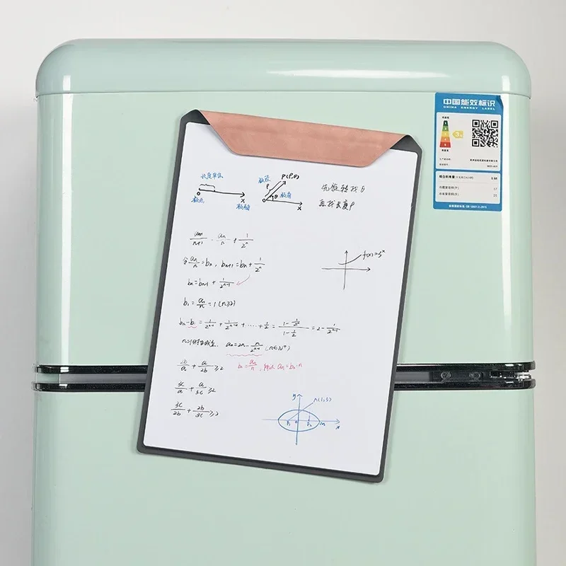 Reusable Noteboard Erasable A4 Whiteboard Handwriting Board Magnetic Message Agency Tasks Small Blackboard Notebook