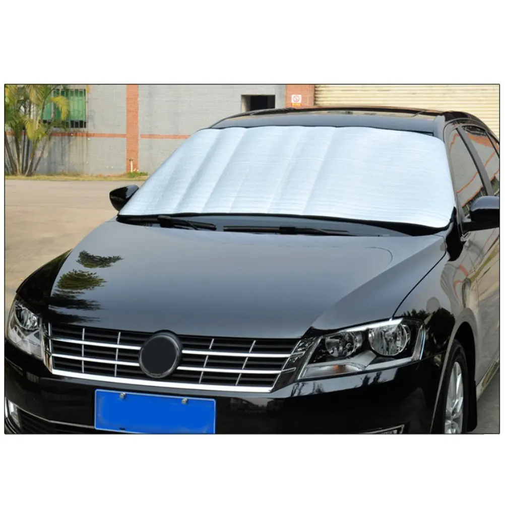 Copertura per parabrezza per auto Spessa impermeabile UV Gelo Protezione antipolvere per neve Scudo parasole per parabrezza per auto per uso invernale estivo