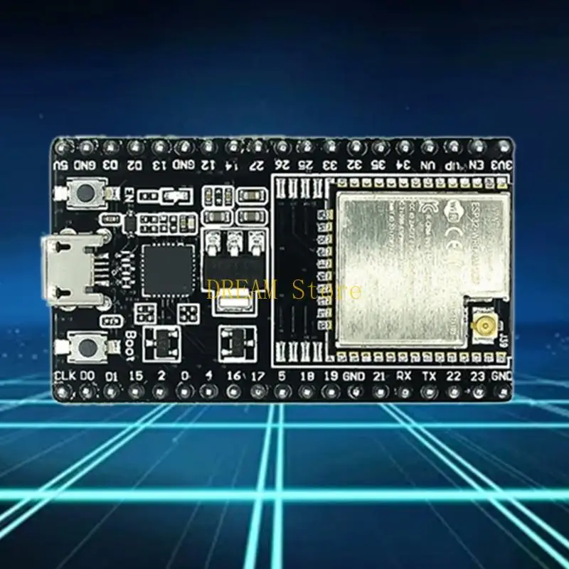 

ESP32-DevKitC основная плата разработки 2,4 ГГц двухъядерный микроконтроллер WiFi + 2 функции для лучшая