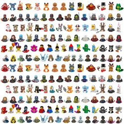 Bloques de construcción de superhéroes de Los Vengadores de Disney 3D para niños, juguetes ensamblados, modelos de personajes DIY, regalos de cumpleaños