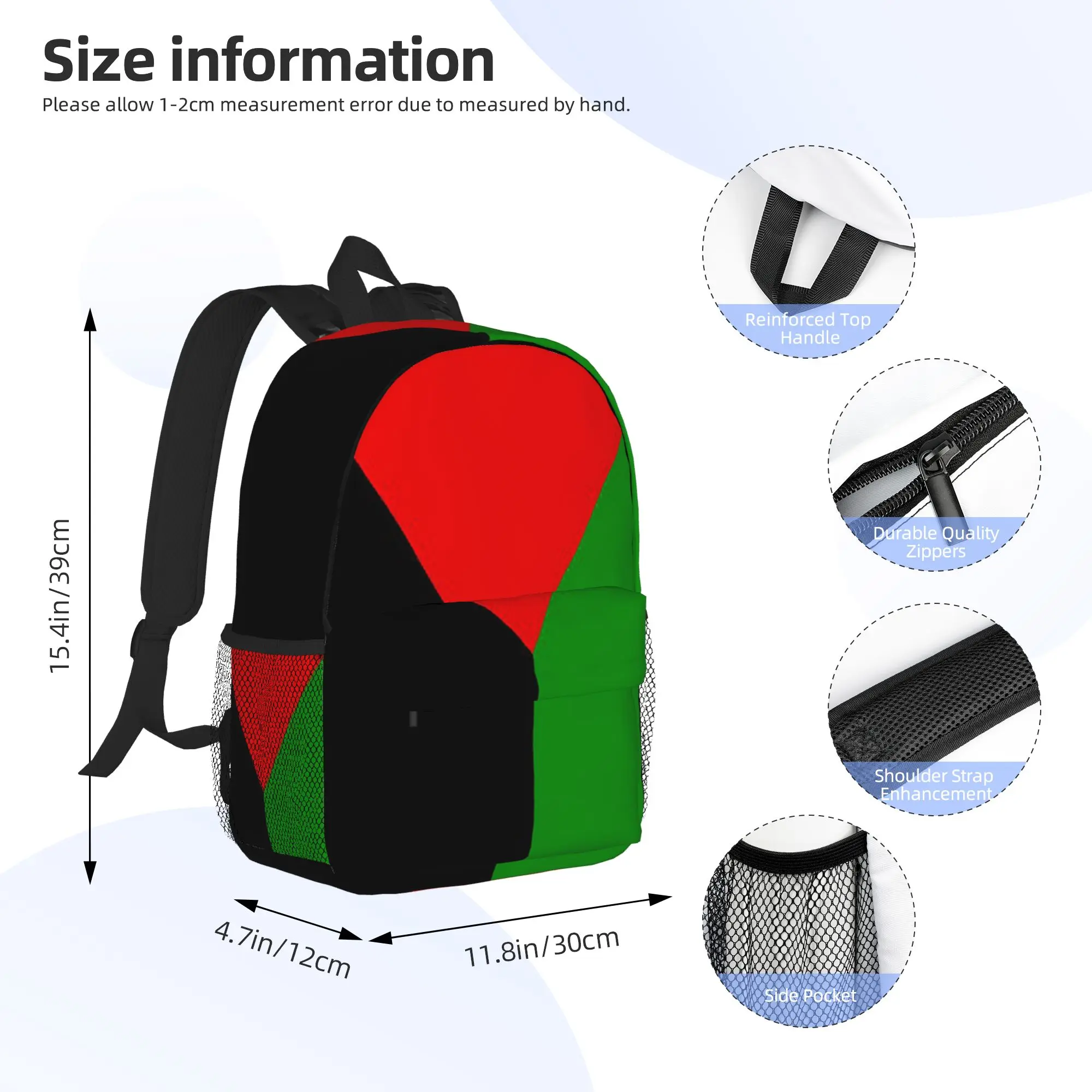 Martinique flag Backpack Hot Sale Daypack Large Capacity Boys Girls BookBag Shoulder Bags for Men Women School Bag