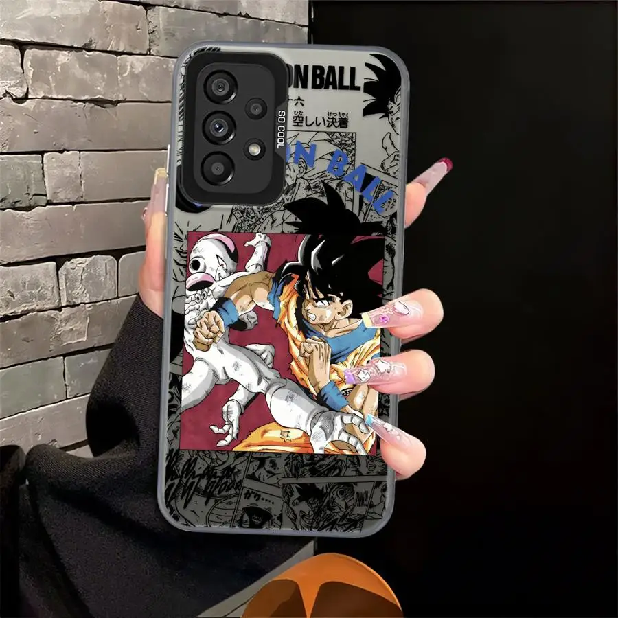 لعبة دراغون بول كاريكاتير فيغيتا غوكو قضية الهاتف لسامسونج غالاكسي A23 A16 A34 A14 A25 A12 A22 A24 A13 A32 A15 لينة قذيفة
