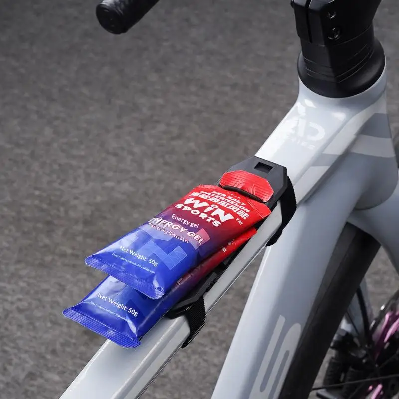 New Bicycle Energy Gel Holder Road And Mountain Bike Storage Box Energy Bar Elastic Buckle Cycling Accessories - view 2