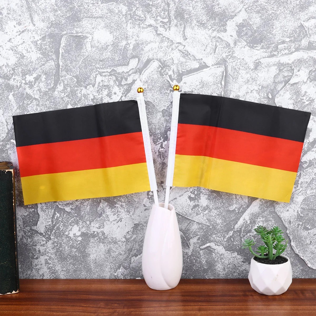 

50Pcs Hand Held Stick Flags United Kingdom Small Portable Lightweight for Party Sports Clubs Parades Festivals Classroom