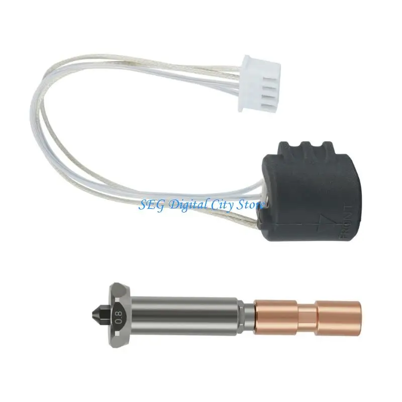 U75B Advanced Warm Distribution Hotend Assembly Removable Nozzle Plan 0.4mm 0.6mm 0.8mm