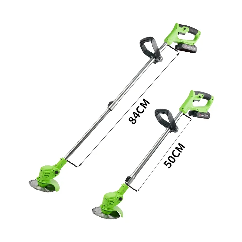 

Super power 21V lithium battery power weed cutting garden tools rechargeable handheld grass trimmer with accessories