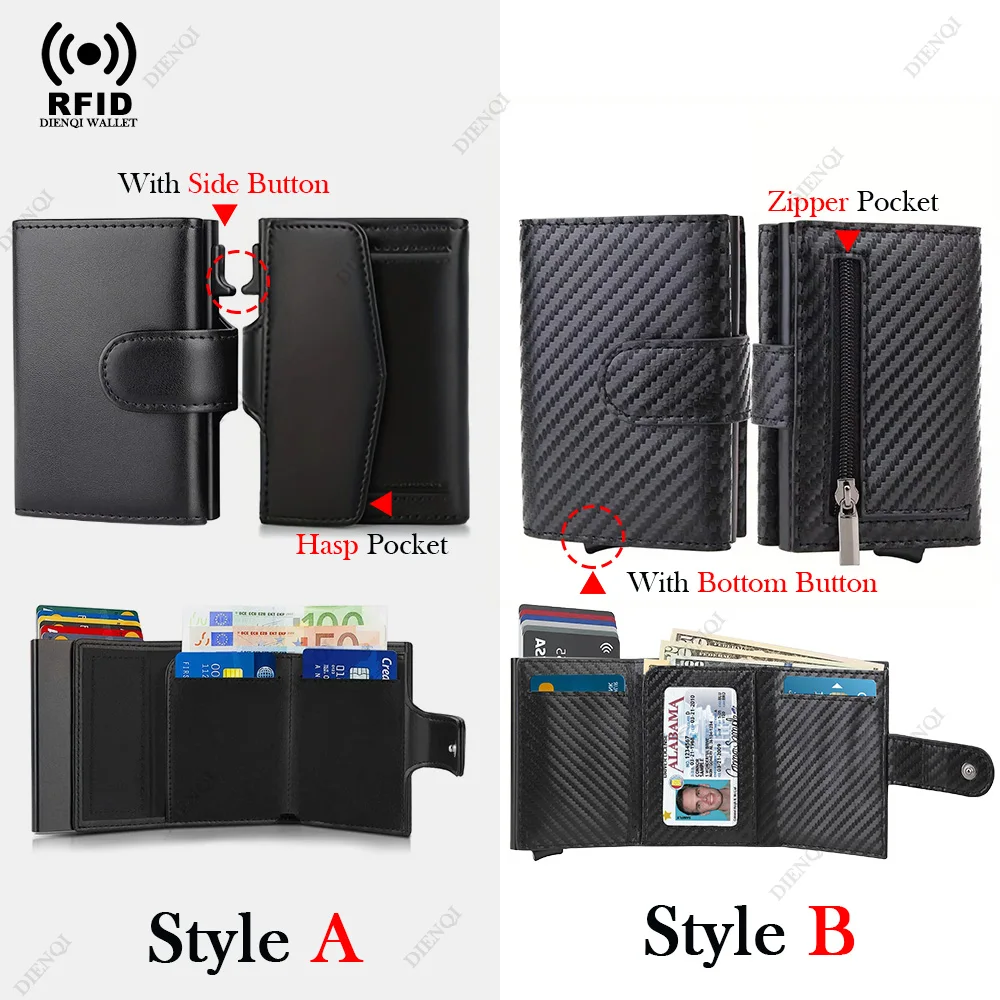 Card Holders Mens Wallet Card Case Purse Travel Wallet Luxury Card Holder Card Wallet Id Holder Minimalist Wallet Smart Wallet