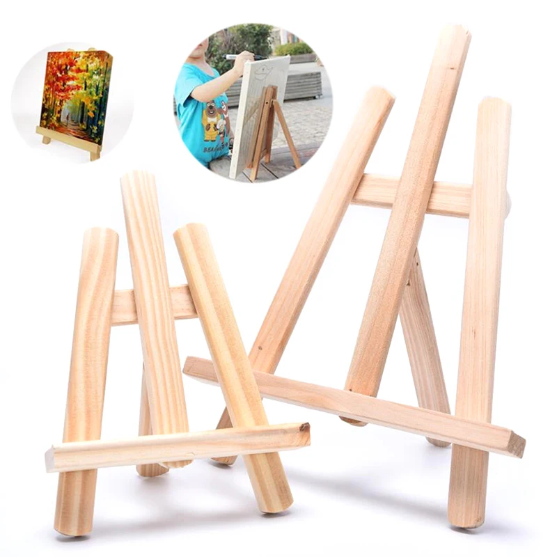 Wooden Drawing Easel Tablet Phone Stand Frame Painting Art Tripod Display Shelf