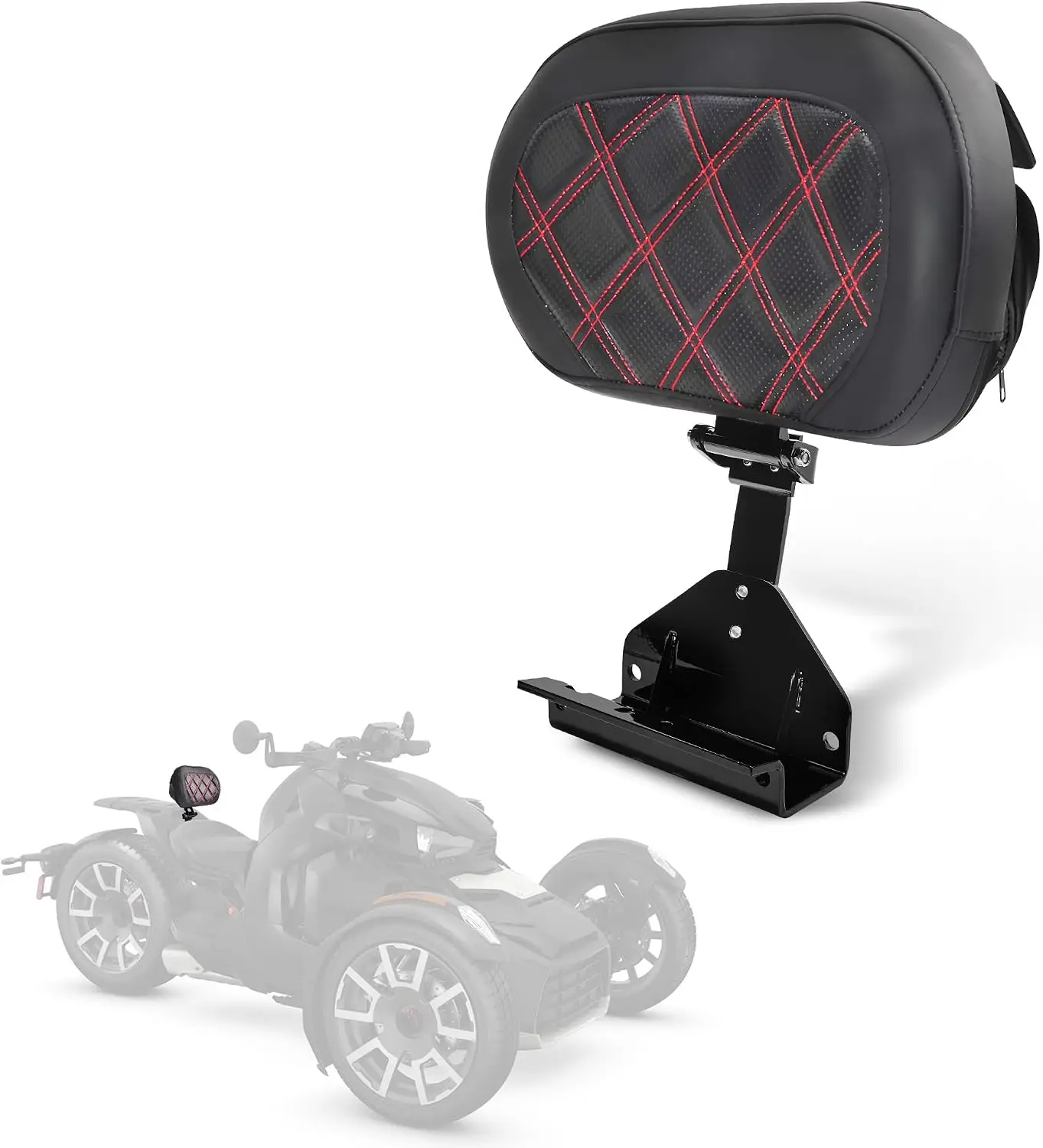 Soft Driver Seat & Driver Backrest for Can-Am Ryker 600/900/Rally (2019-2025) & Sport (2022-2025) | Easy Installation