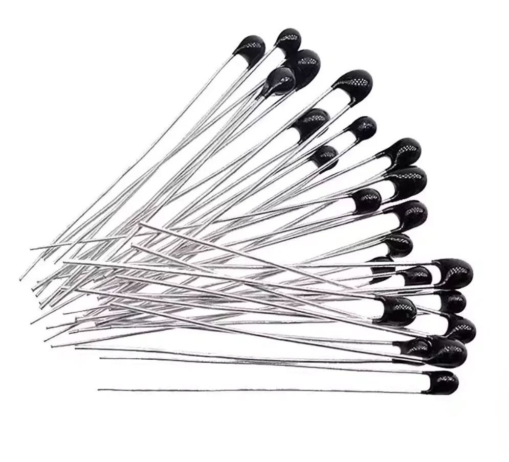 10PCS 1K 2K 3K 4.7K 5K 10K 20K 47K 50K 100K 1% 3950B 1/2/3/4 NTC Thermistor Thermal Resistor MF52 NTC-MF52AT /K Ohm R