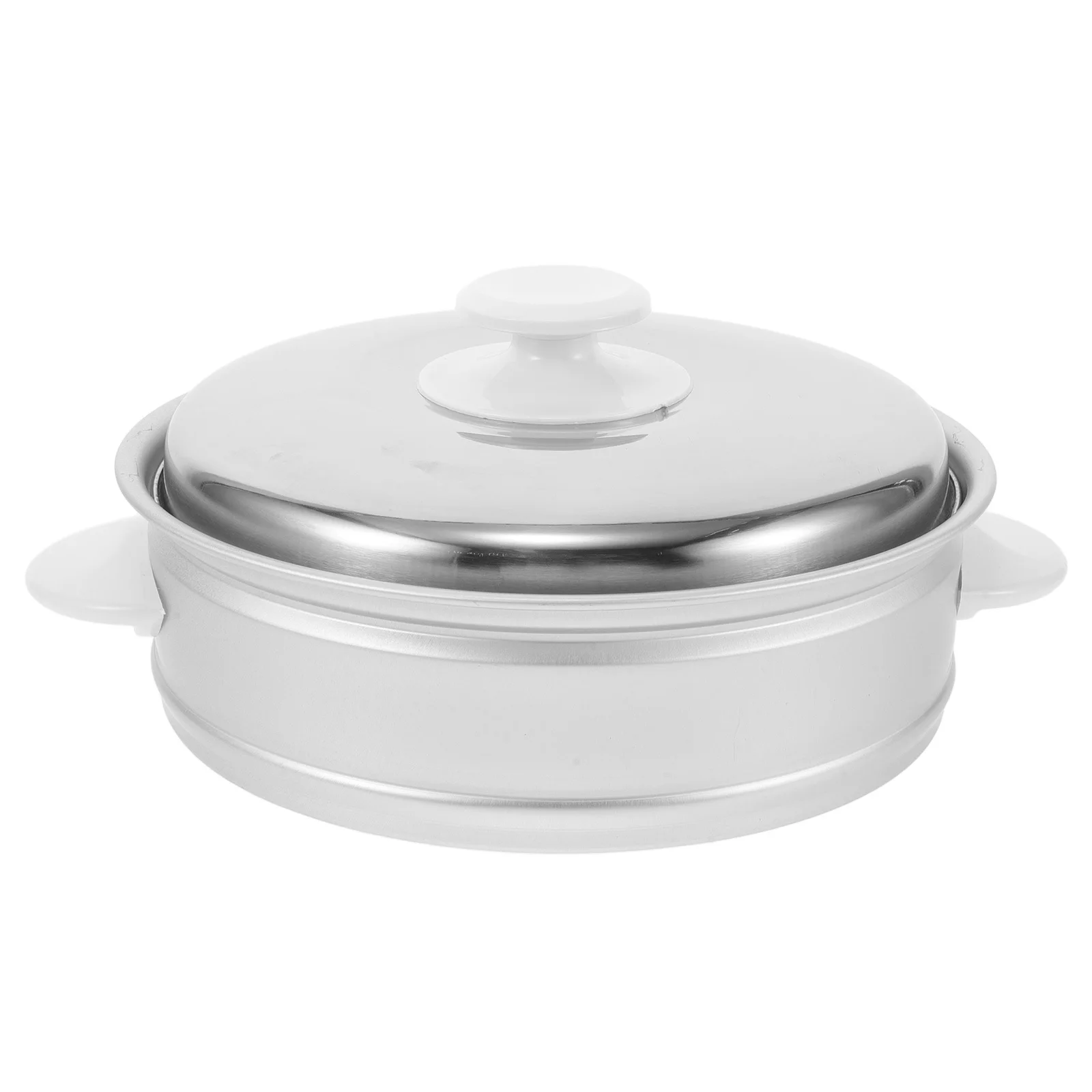 

1Set Aluminum Alloy Steaming Basket Set Classic Rice Cooker Steamer Lid Included Versatile Kitchen Gadget Reusable Vegetable