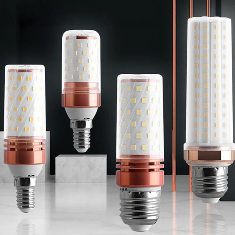 Led Light Bulb E14 E27 Size 90V-220V Screw Mouth Super Bright Energy-saving Warm Light Neutral Light Variable White Light image 6