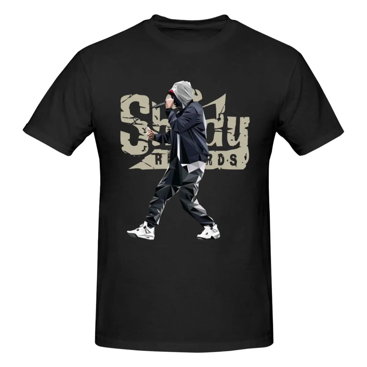 Rapper Eminem Slim Shady Vintage T Shirts Graphic Y2K Pops O-neck Men Women T Shirt Clothes