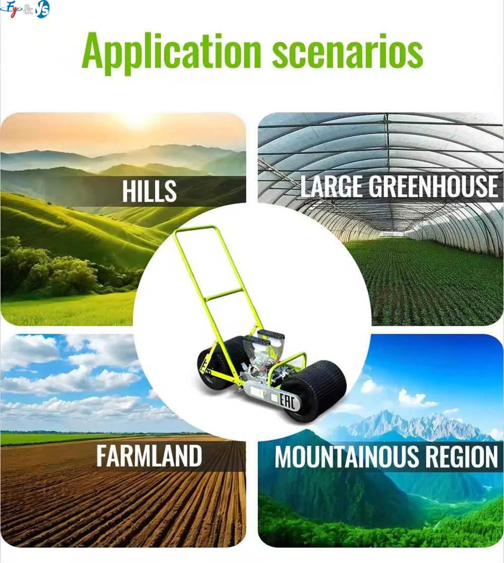 Vegetable & Herbal Seeder Agricultural Sowing Machine Rapeseed Rice Medicinal Herb Manual Planter Seeding Equipment