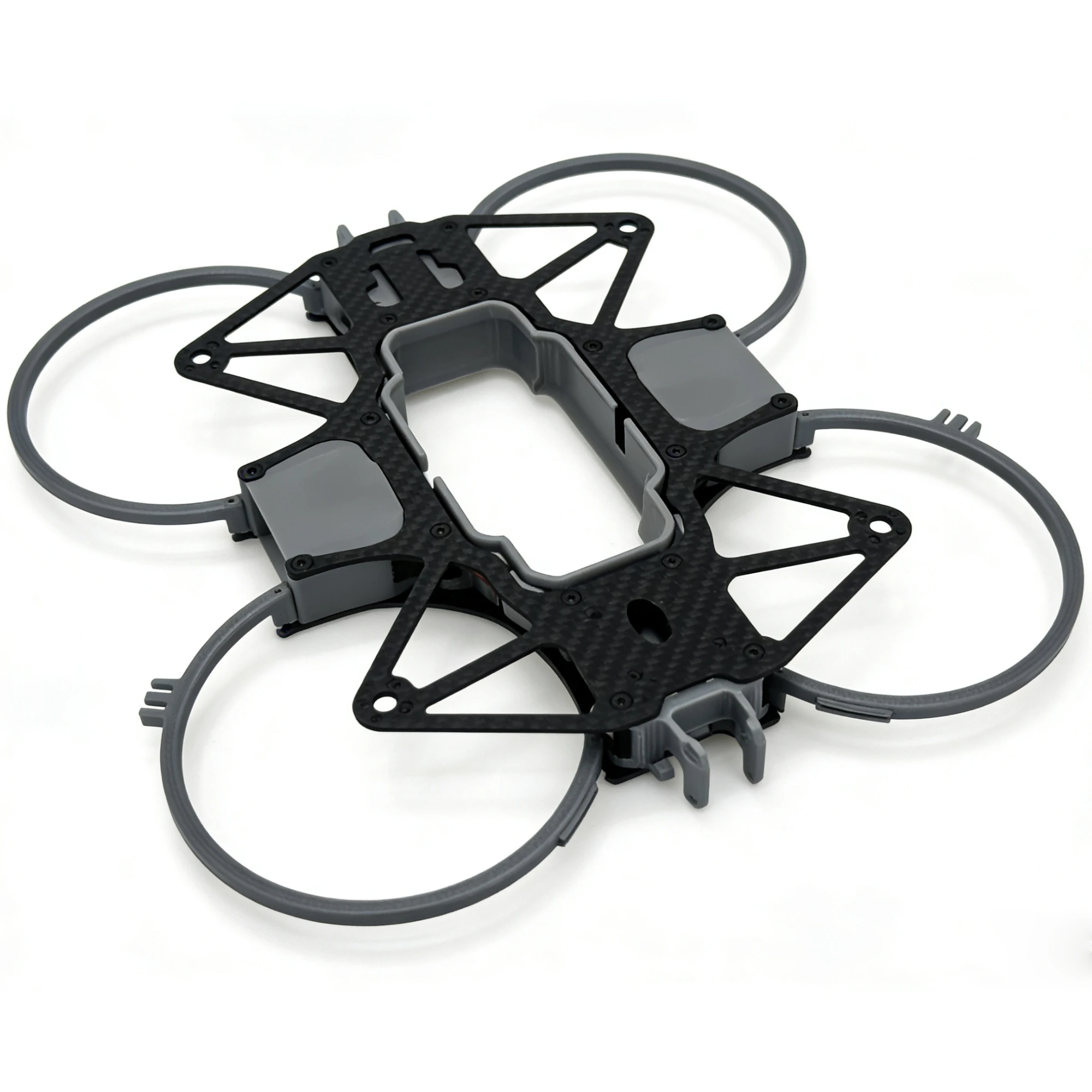 FLUXRC Cinematic 360 FPV Frame Wheelbase 215mm T700 Carbon Fiber Outdoor Cinewhoop Cinematic Shooting Freestyle Frame Kit