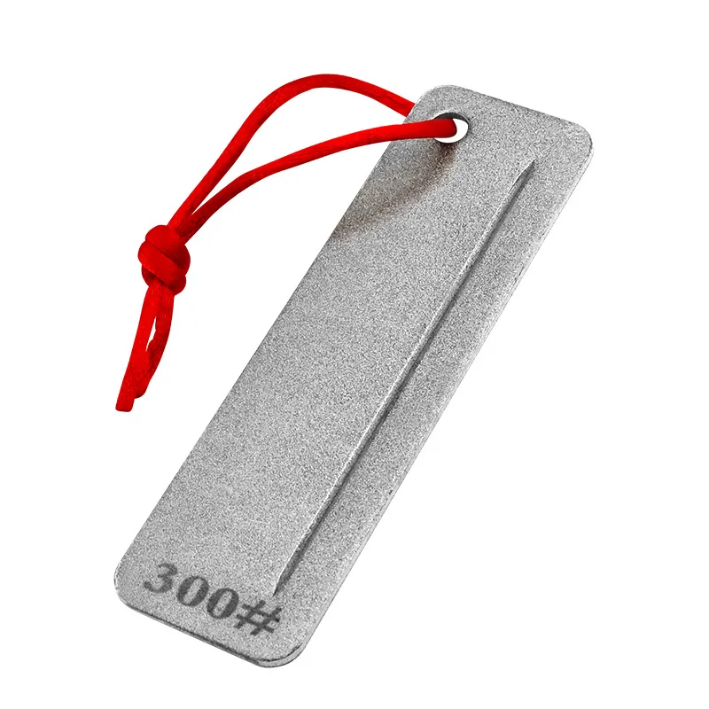 Accessori per attrezzatura da pesca con mini temperamatite per esterni con pietra per affilare per amo da pesca
