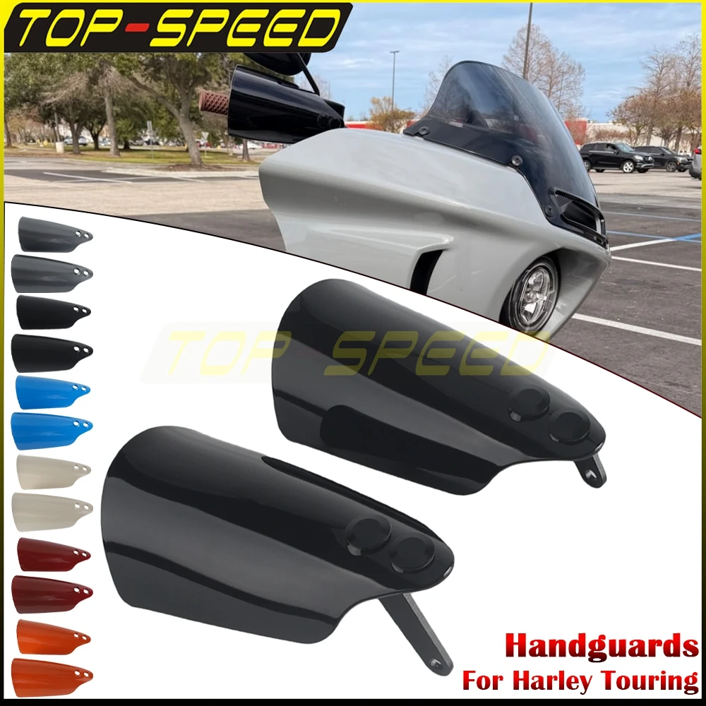 

For Harley Touring Street Glide CVO 121 FLHXSE 2023-2025 FLHX 2024-25 Ultra FLHXU 2025 Motorcycle Hand Guard Handlebar Handguard