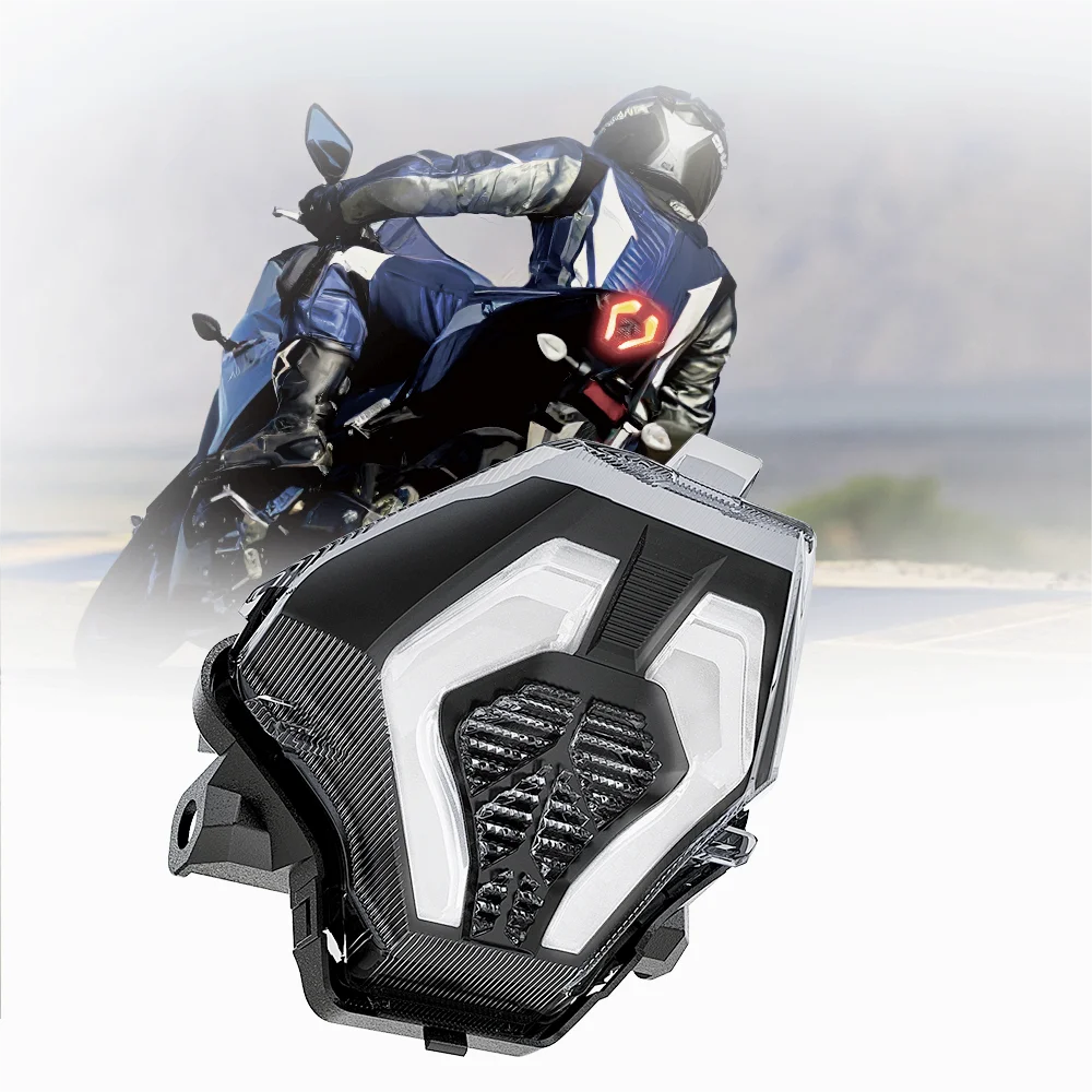 

STLF Motorcycle Tail Light for YZF MT-03 07 25 LED Rear Lamp