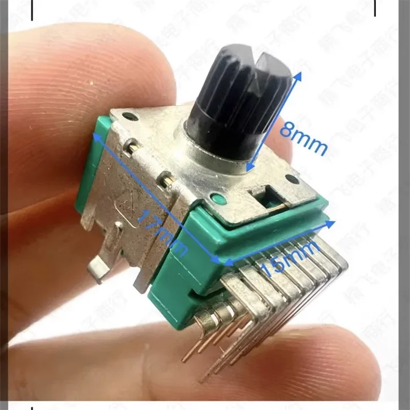 3 PCS DELTA Difeng R1431FOXV1C503 Four gang rotary adjustment potentiometer for fan audio shaft length 8mm