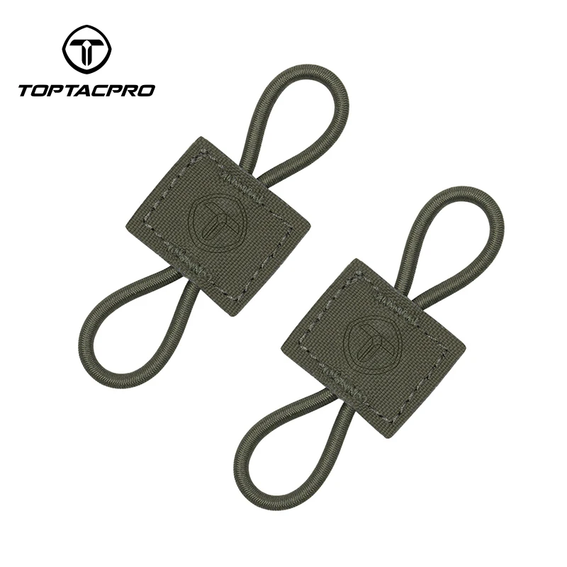 TOPTACPRO Тактический эластичный держатель MOLLE, 2 шт., фиксатор для антенной трубы 8901