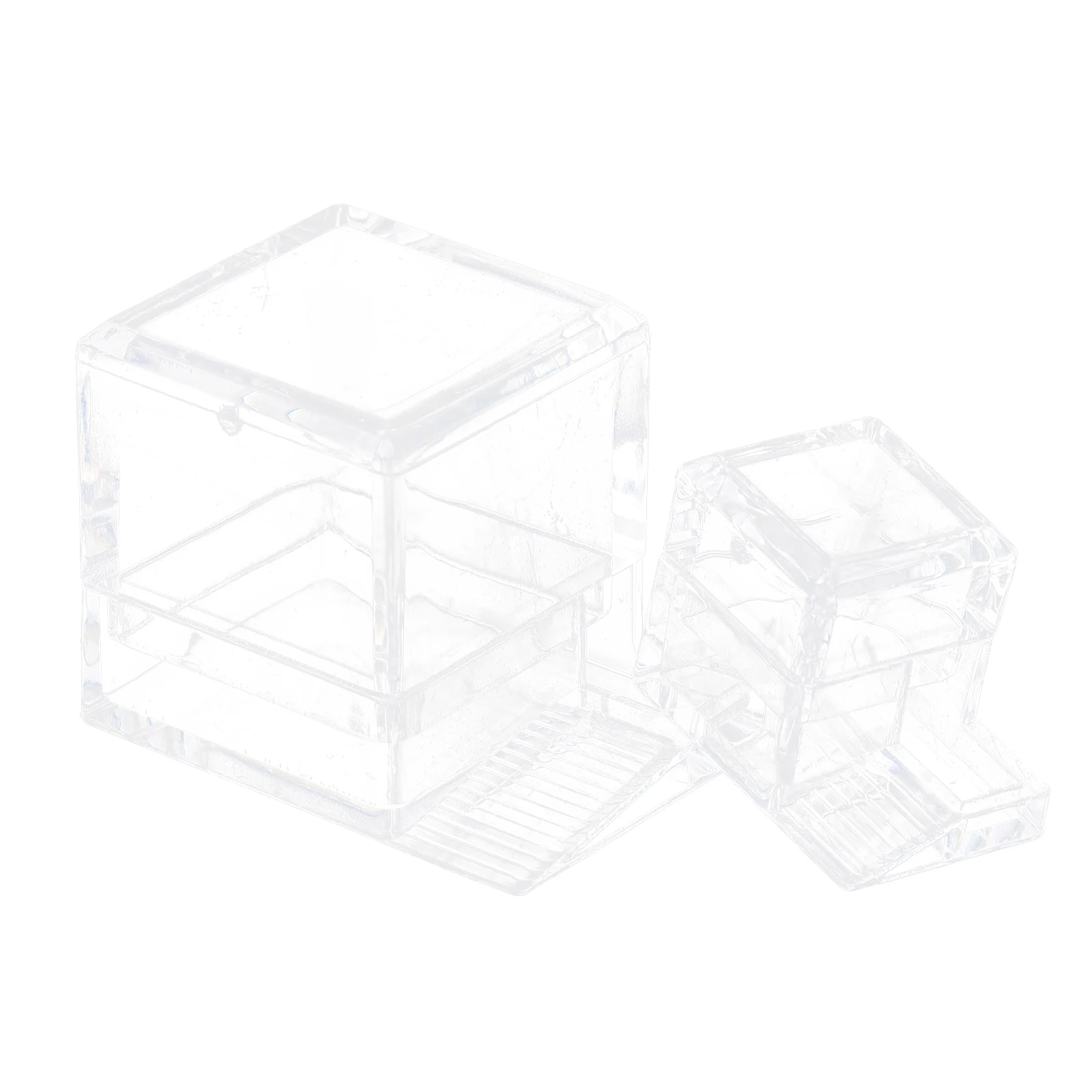 

2 PCS Ant Water Feeder Ants Drinking Container Acrylic Feeding Dispenser Bowl Home Supply