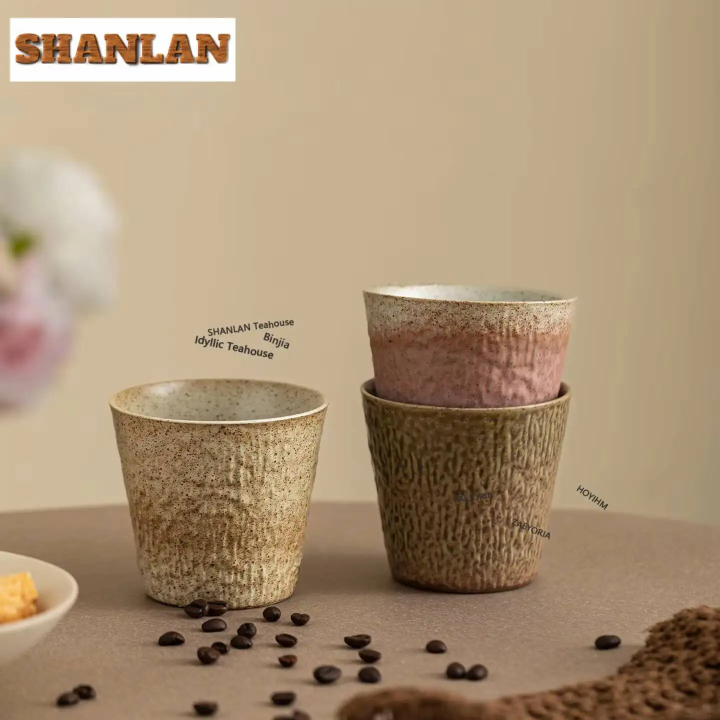350ml Gilt Burning Teacup Boutique Tea Bowl Sample Tea Cup Tea-tasting Personal Cup Jianzhan Master Cups Cha Supplies Ornaments