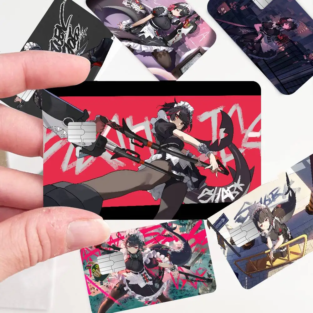 Ellen Joe Zenless Zone Zero Anime Game Anime Sticker Film Skin Cover Case for Small Large No Chip Debit Credit Card Front Side