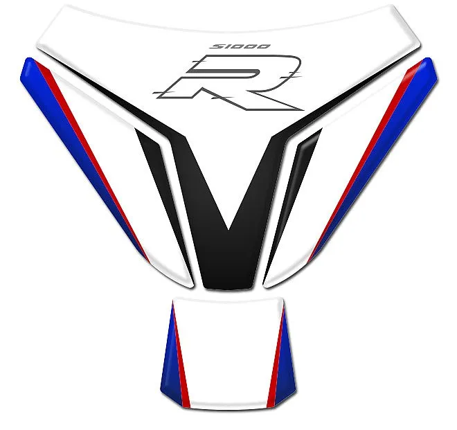 Motorcycle  Anti Slip Side Traction Pads Tank Pad Decals Stickers For  BMW S 1000 R 2017 PRE-032-
