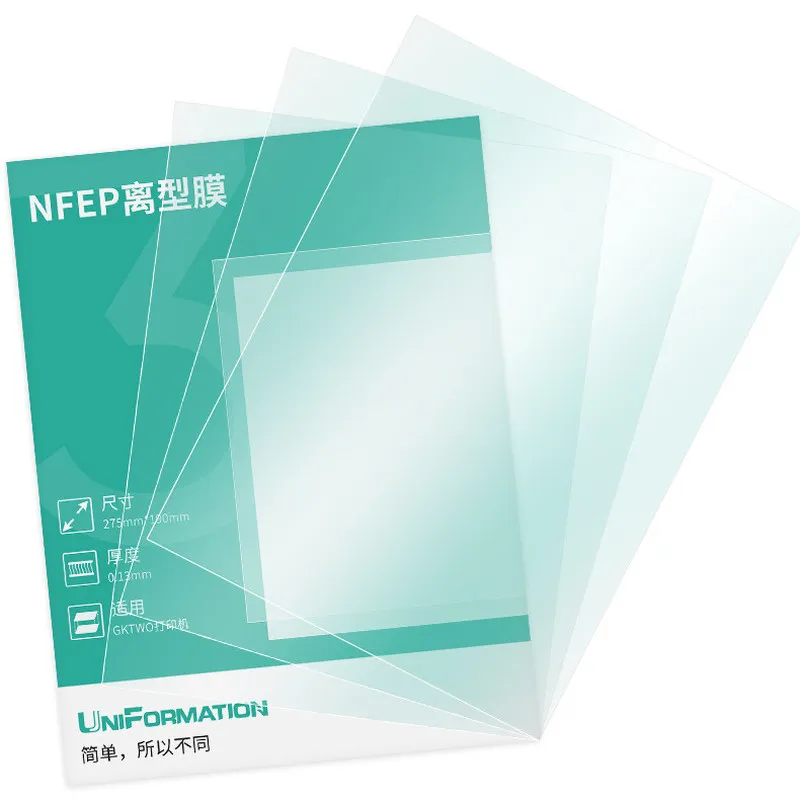 3pcs original brand new NFEP release film is suitable for UniFormation GKtwo 3D printer accessories