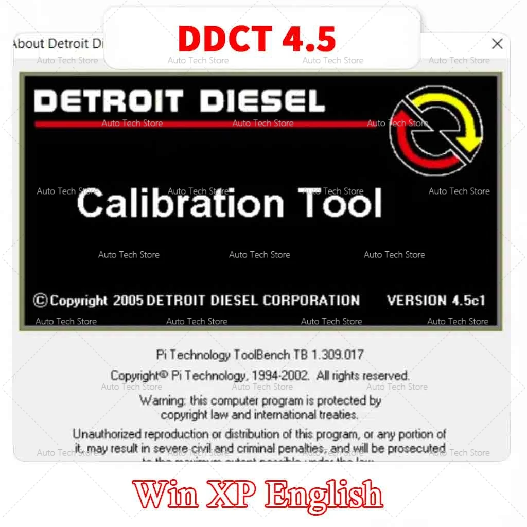 Detroit Diesel Calibration Tool (DDCT) v4.5 English + Calibrations + Crack Instruction
