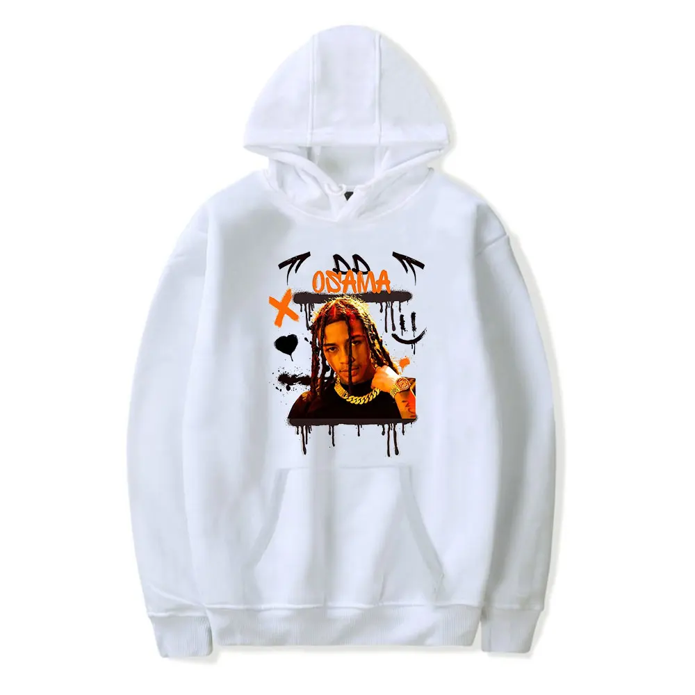 DD Osama Rapper Hoodies Upnow Album Merch Women Men Fashion Casual Long Sleeve Sweatshirts