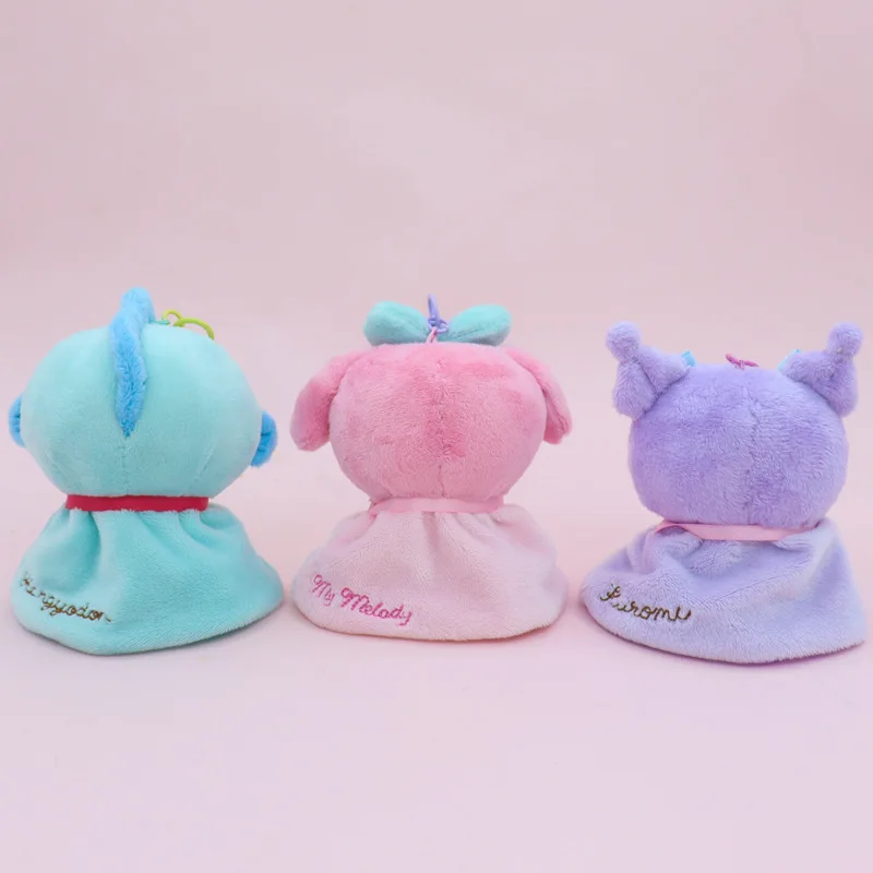 Kawaii Hello Kitty My Melody Plush Toy Cute Hangyodon Kulomi Plush Keychain Cartoon Schoolbag Pendant Anime Peripherals Gifts view 4