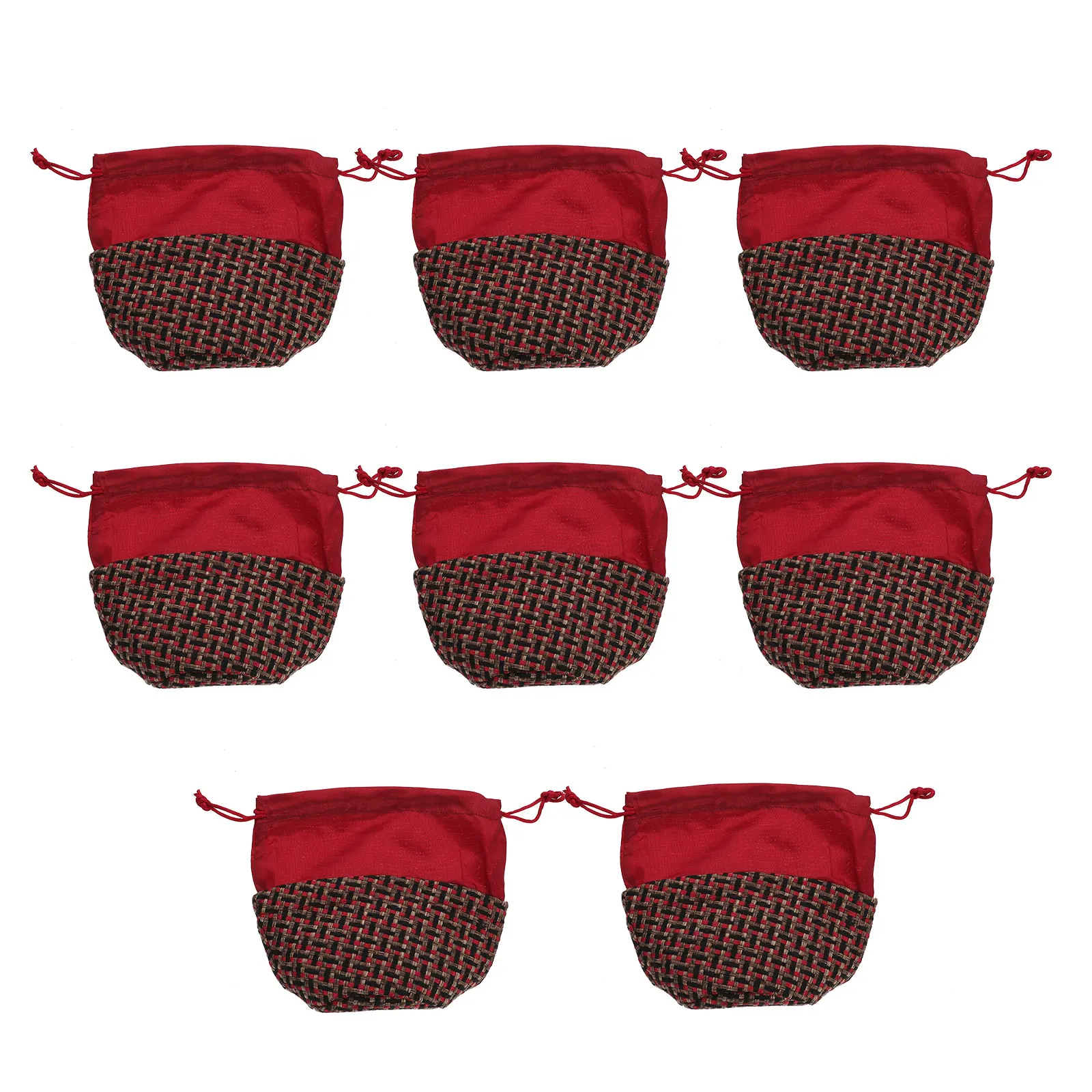 

8 Pcs Drawstring Lightweight Foldable Storage Bags Packing Gift Bag C y Bag Sundries ganizing Bags Multifunctional Portable