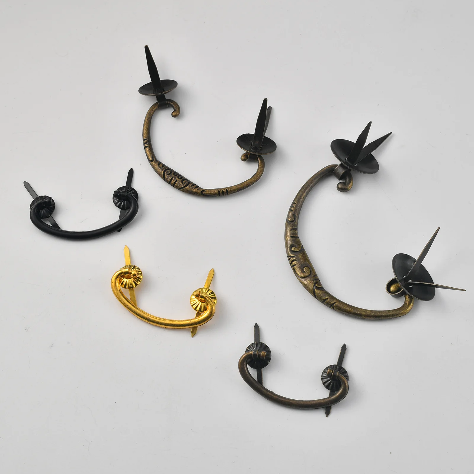 

New Chinese retro alloy drawer medicine cabinet cabinet bedside table luggage hardware accessories