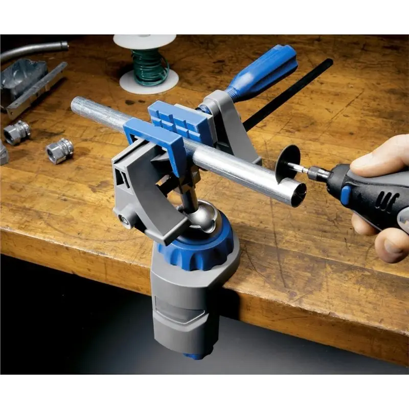 PHFU-1Set Versatile Vise Attachments, Standalone Clamps, And Tool Holders For Dremel Rotary Tools,Mini Sawing Tools