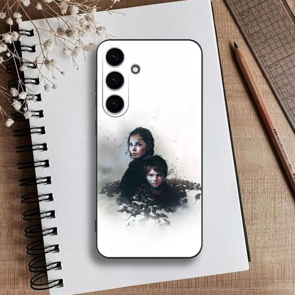 Game A Plague Tale Requiem Funda Phone Case For Samsung Galaxy A73,A72,A71,A70,A53,A52,A51,Others Soft Black Cover