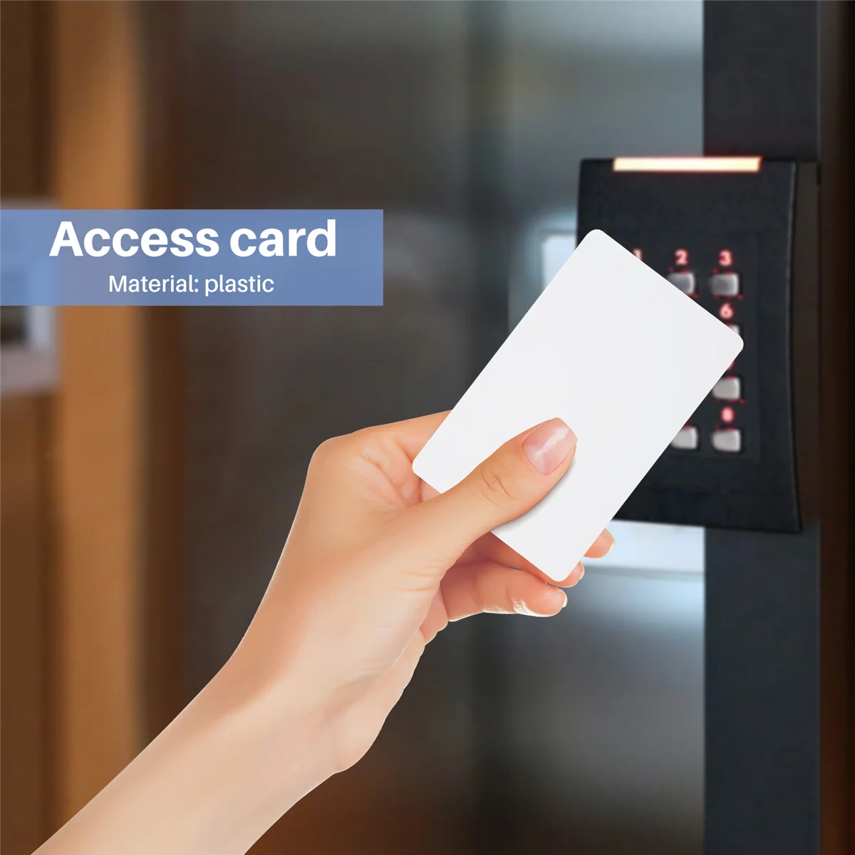 50 قطعة من بطاقة القرب الذكية TK4100 125 كيلو هرتز، بطاقة القرب RFID، وصول معرف فارغ