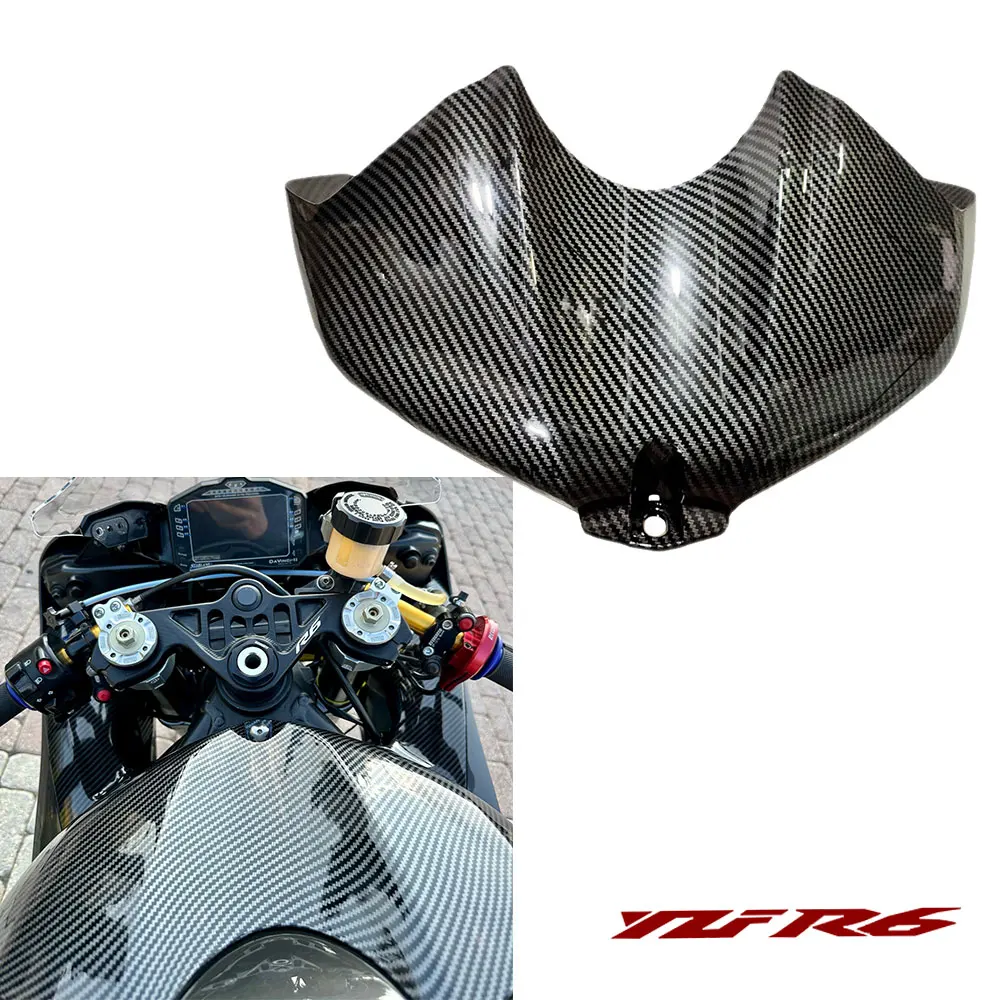 

Fit For Yamaha YZF R6 2006 2007 ABS Plastic Carbon Gas Tank Protector Cover Motorcycle Fairing Panel Fuel Tank Fairing Cover