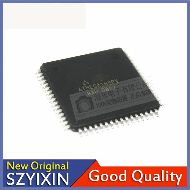 5PCS/Lot New Original ATMEGA169PV-8AU TQFP64 Microcontroller Single Chip Microcontroller Good Quality  In Stock