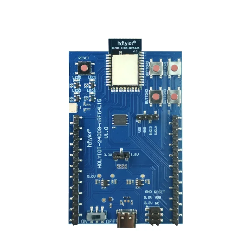 nRF54L15 Low Power Bluetooth Development Board, Bluetooth Module, Matching Base Board, Holyiot