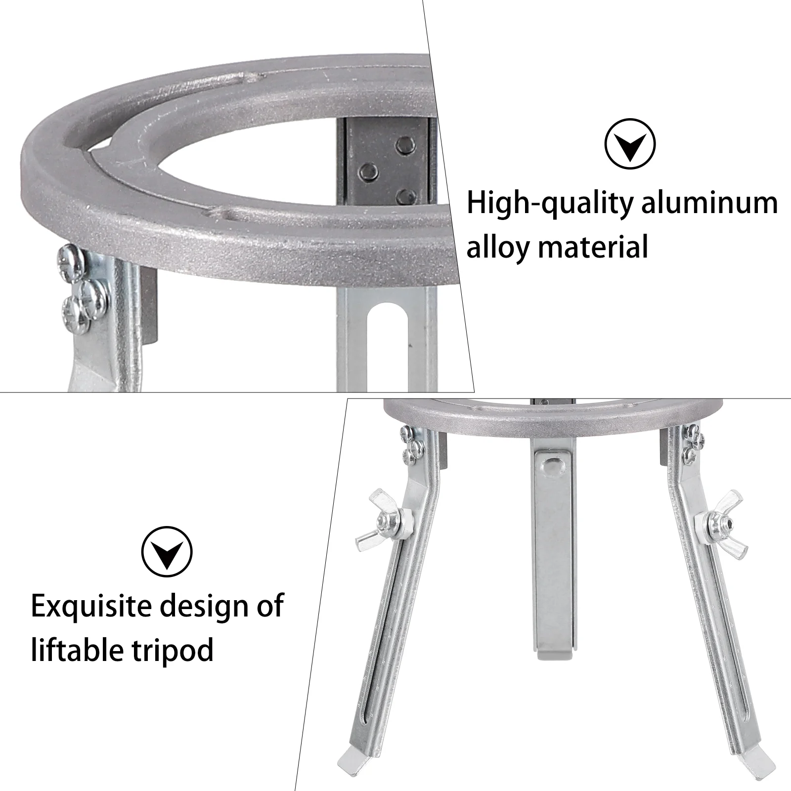 Adjustable Laboratory Tripod Alcohol Lamp Holder Heating Support Stand