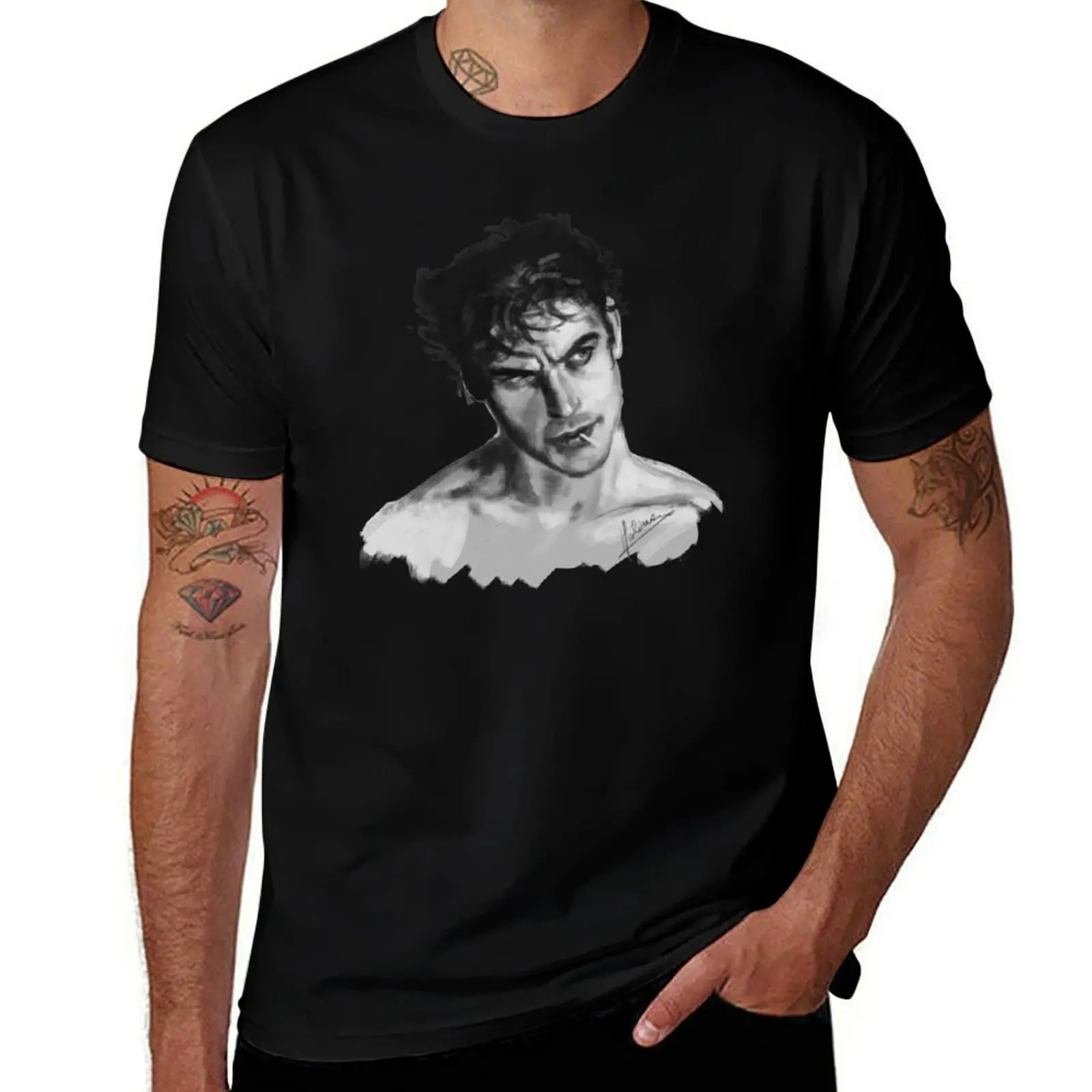 

T-Shirt shirt black t-shirt shirt t for Porowski plain package man man Antoni for t cotton man designer