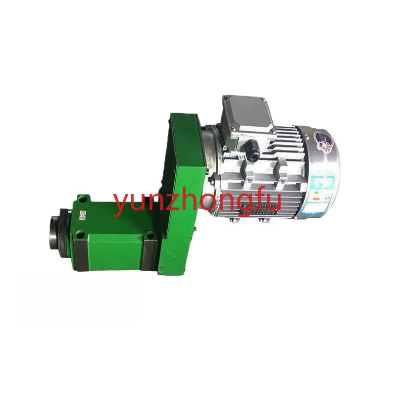 

Lathe Drilling Spindle Power Head with Motor Low Speed Free Frequency Converter Metal Drilling and Milling Power Head Spindle