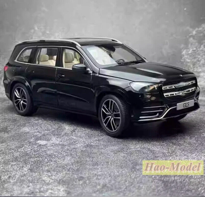 

1/18 для Benz GLS AMG SUV X167, литая под давлением модель автомобиля из сплава металла, игрушки для мальчиков, подарки на день рождения, коллекция хобби, украшения, черный цвет